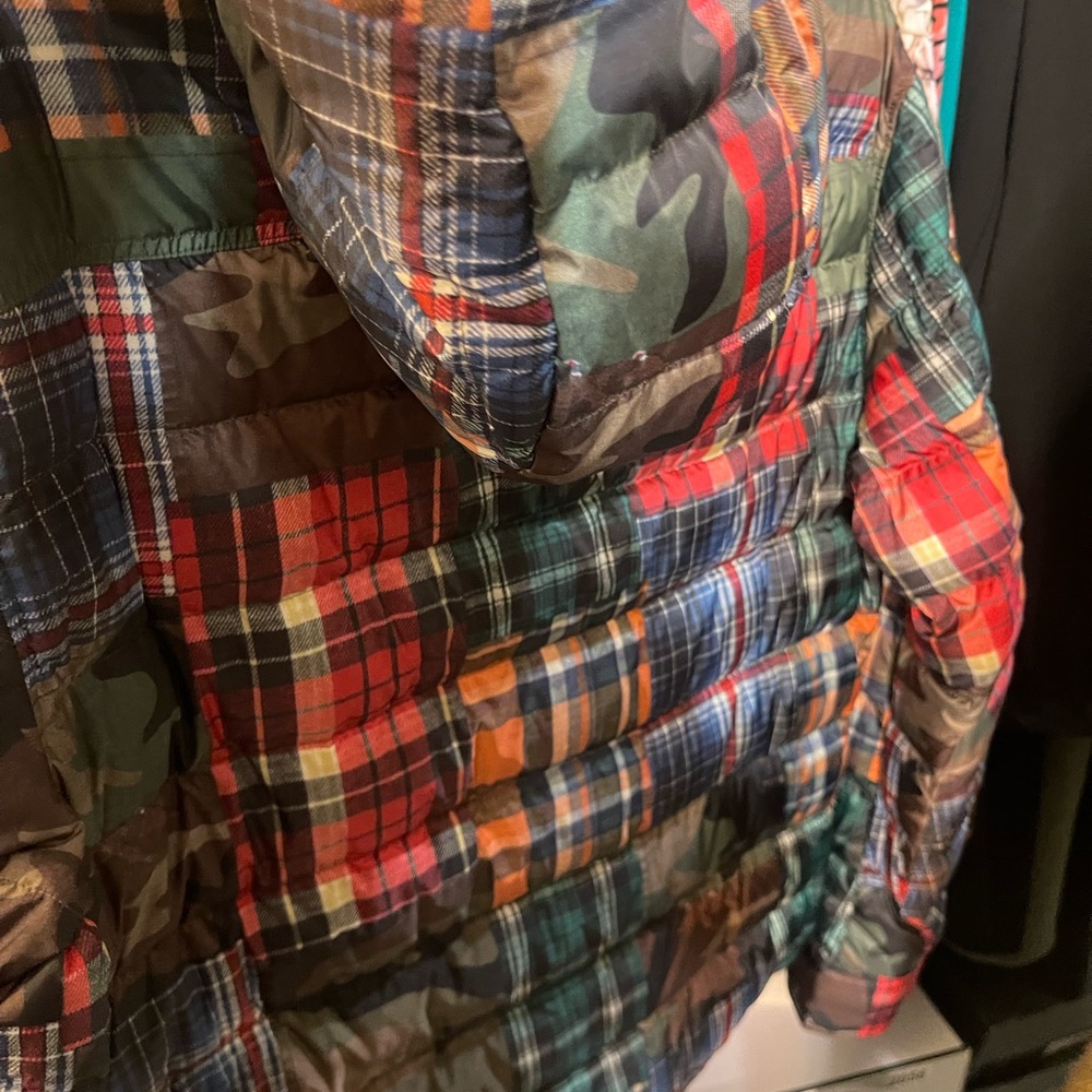Polo Ralph Lauren patchwork puffer jacket. NWOT - Picture 5 of 11